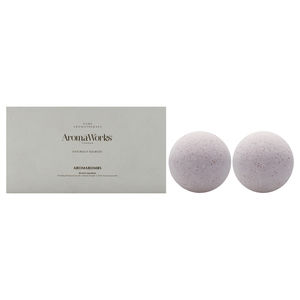 Nurture AromaBomb Duo by Aromaworks for Unisex - 2 x 8.81 oz Bath Bomb